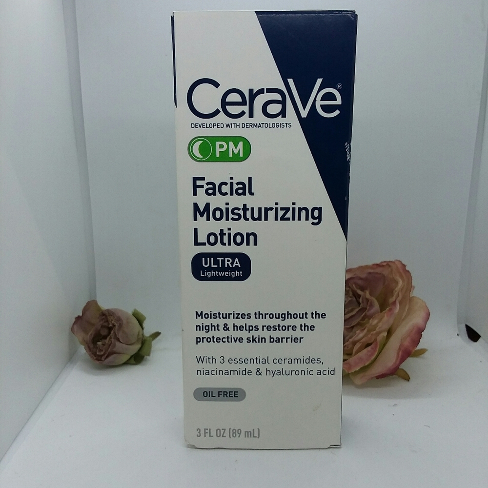 CeraVe pm facial moisturizing lotion